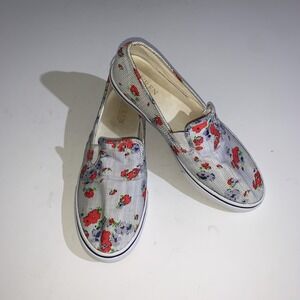 Lauren Ralph Lauren Shoes Womens Size 8 Floral Stripe Janis Slip On Flats Casual